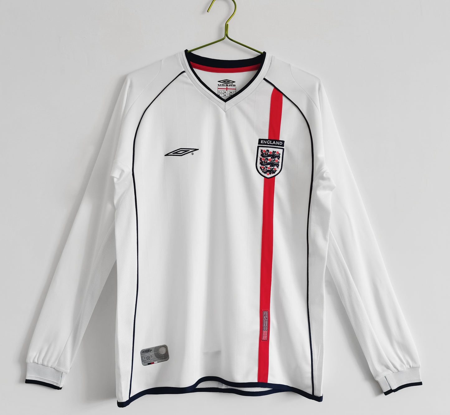 CAMISETA PRIMERA EQUIPACIÓN INGLATERRA 2002