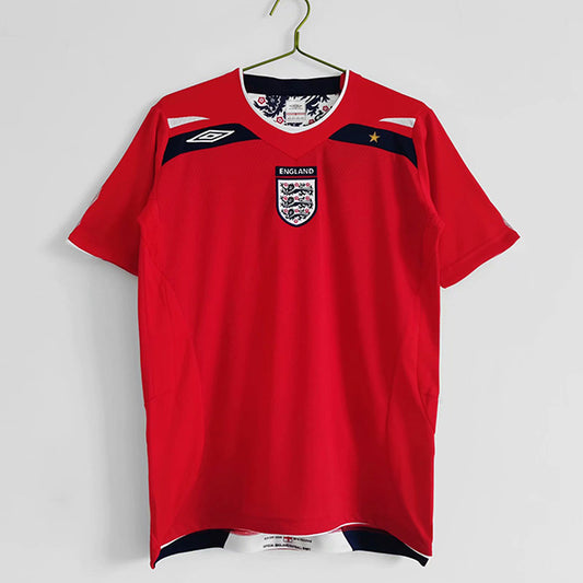 CAMISETA SEGUNDA EQUIPACIÓN INGLATERRA 2008