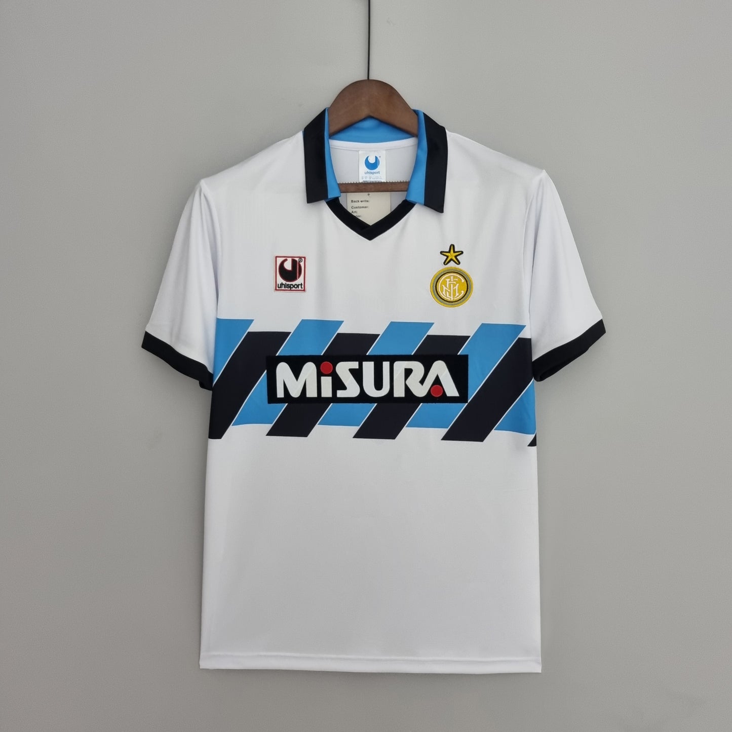 CAMISETA SEGUNDA EQUIPACIÓN INTER DE MILAN 1990/91