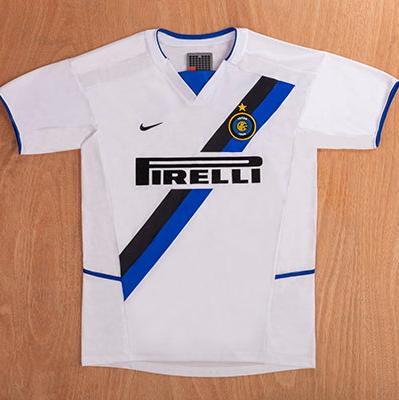 CAMISETA SEGUNDA EQUIPACIÓN INTER DE MILAN 2002/03