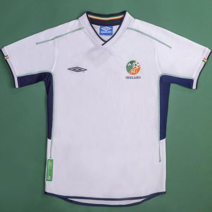 CAMISETA SEGUNDA EQUIPACIÓN IRLANDA 2002