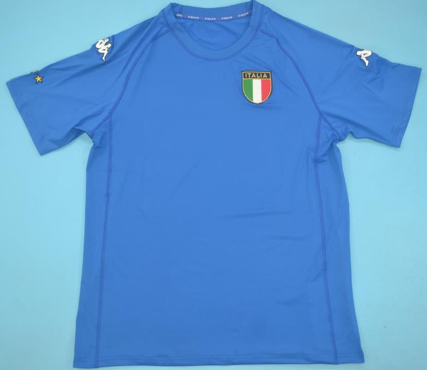 CAMISETA PRIMERA EQUIPACIÓN ITALIA 2002