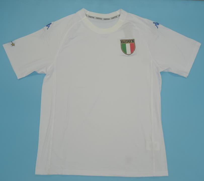 CAMISETA SEGUNDA EQUIPACIÓN ITALIA 2002