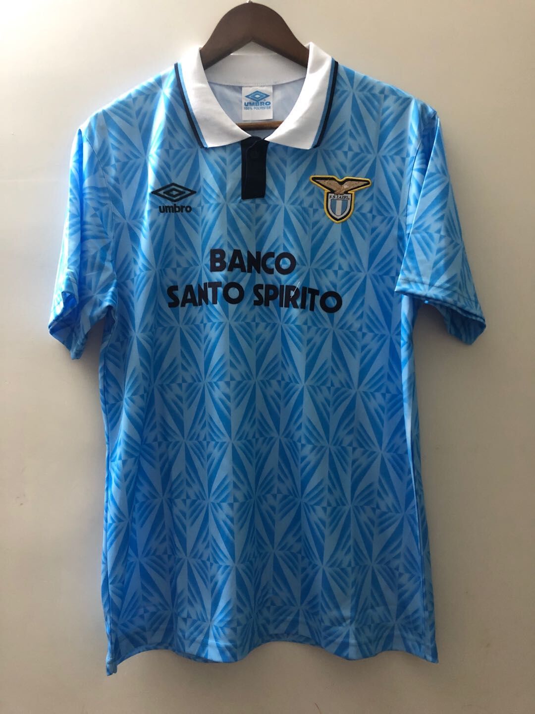 CAMISETA PRIMERA EQUIPACIÓN LAZIO 1991/92