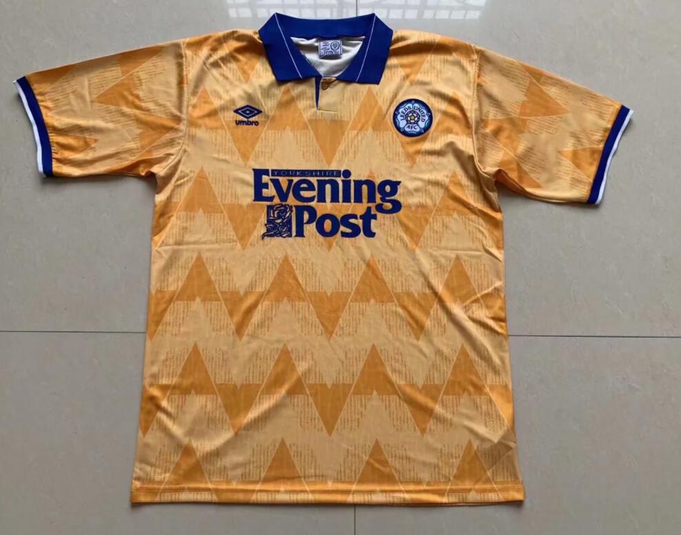 CAMISETA SEGUNDA EQUIPACIÓN LEEDS UNITED 1991/92