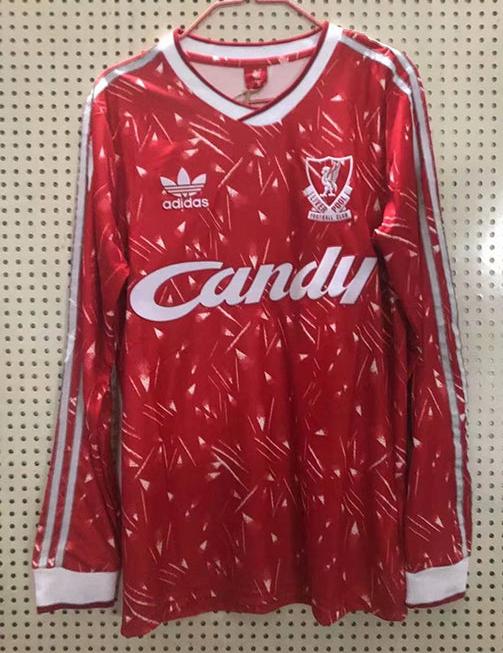 CAMISETA PRIMERA EQUIPACIÓN LIVERPOOL 1989/91