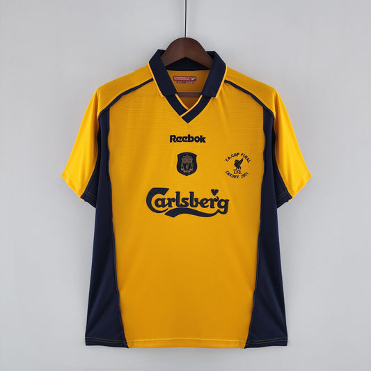 CAMISETA SEGUNDA EQUIPACIÓN LIVERPOOL 2000/01