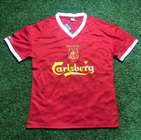 CAMISETA PRIMERA EQUIPACIÓN COPA LIVERPOOL 2001/03