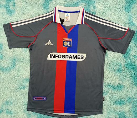 CAMISETA SEGUNDA EQUIPACIÓN LYON 2000/01