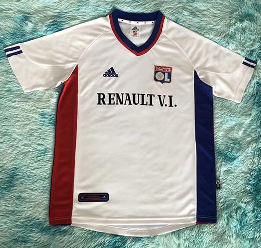 CAMISETA PRIMERA EQUIPACIÓN LYON 2001/02