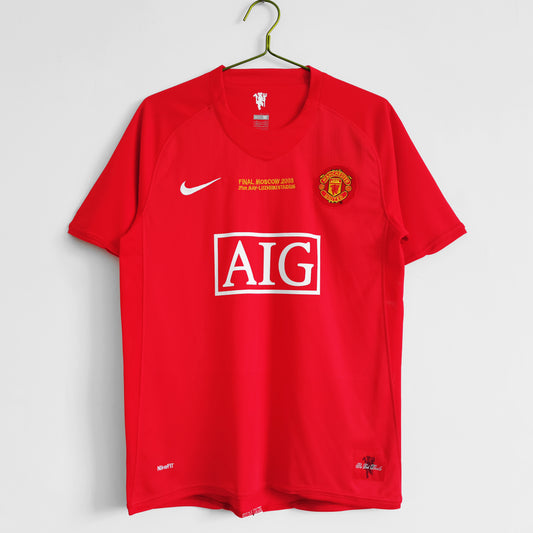 CAMISETA PRIMERA EQUIPACIÓN MANCHESTER UNITED 2007/09