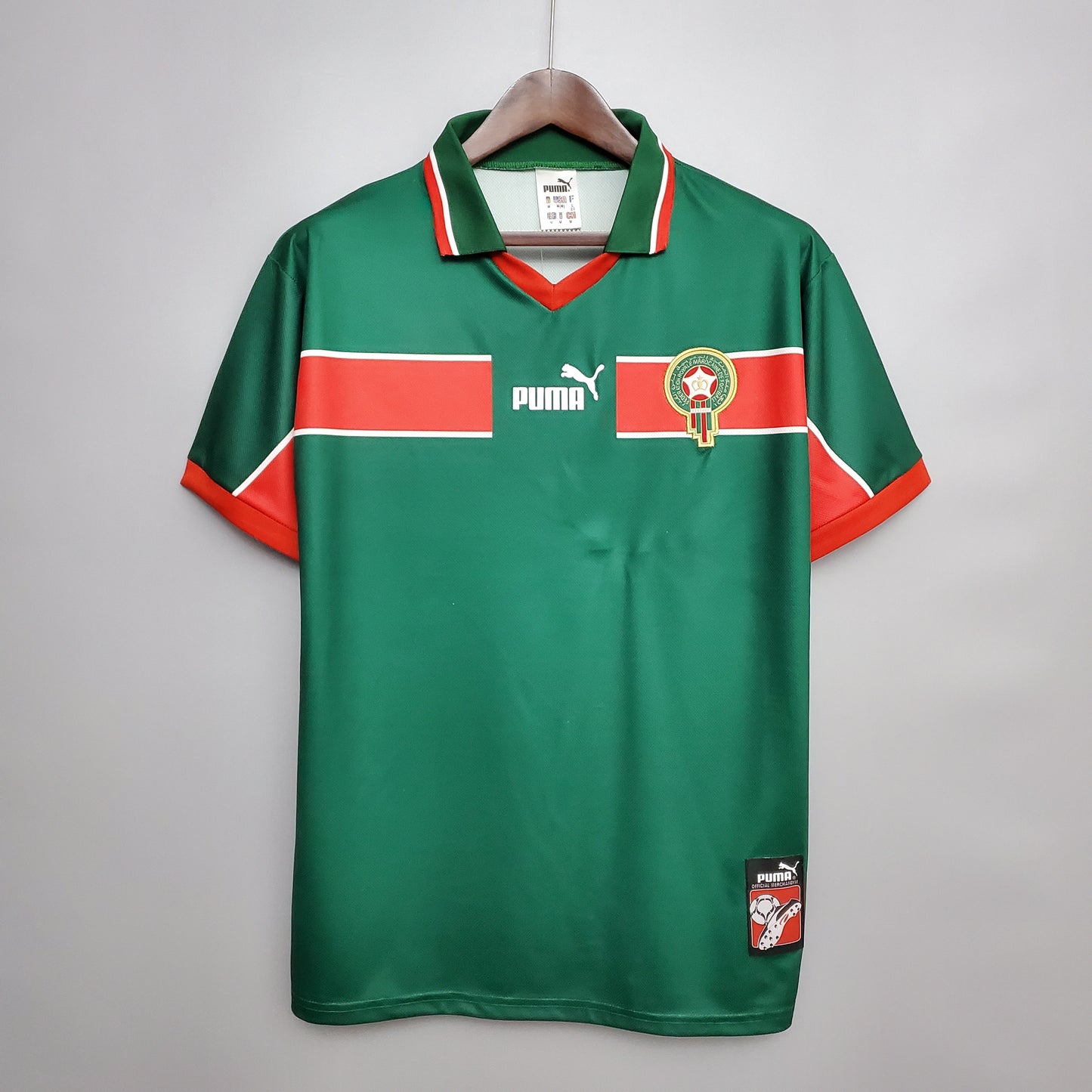 CAMISETA PRIMERA EQUIPACIÓN MARRUECOS 1998