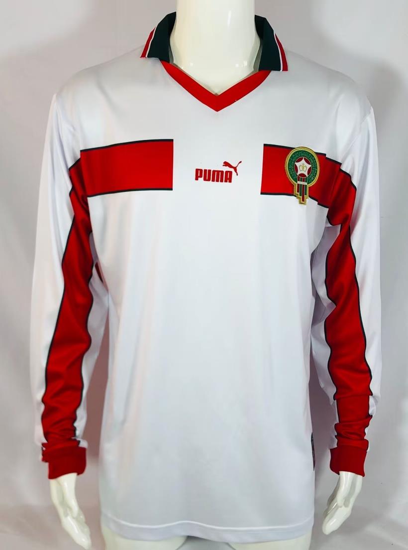 CAMISETA SEGUNDA EQUIPACIÓN MARRUECOS 1998