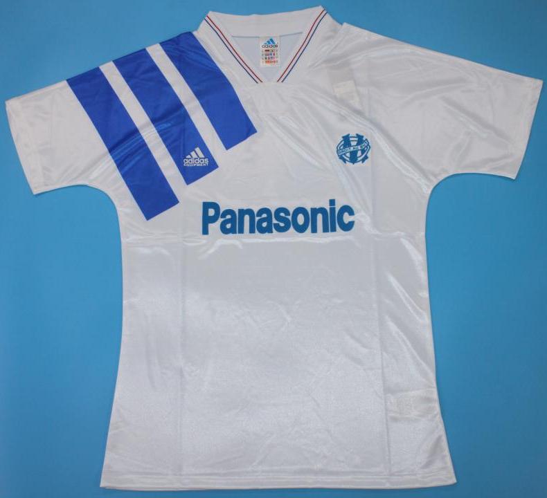 CAMISETA PRIMERA EQUIPACIÓN MARSELLA 1991/92