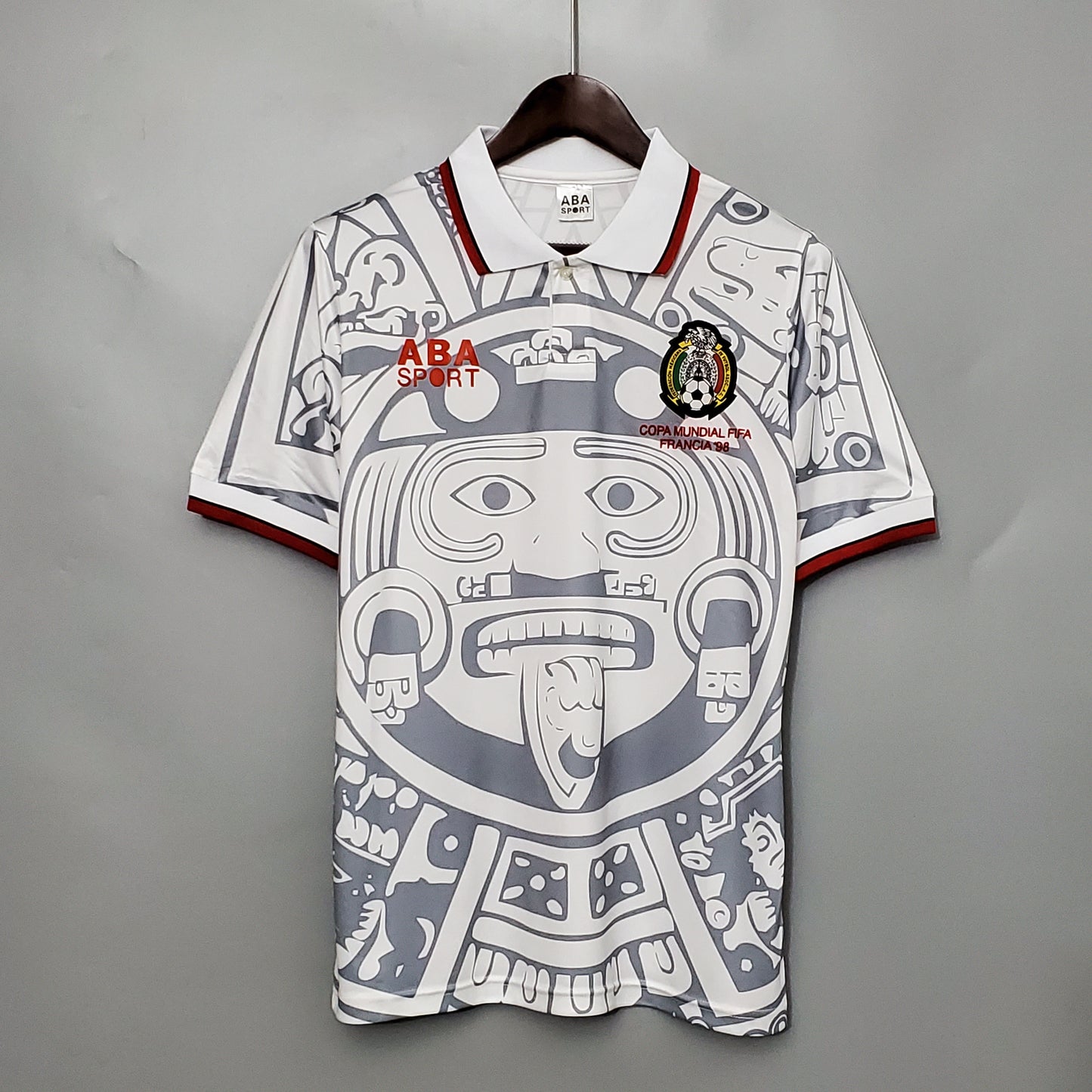 CAMISETA SEGUNDA EQUIPACIÓN MÉXICO 1998