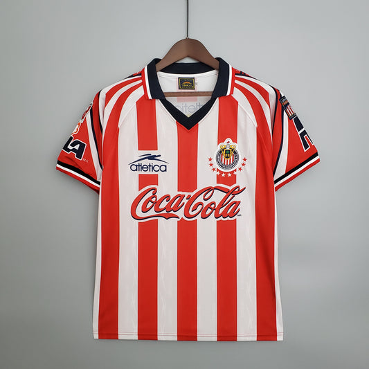 CAMISETA PRIMERA EQUIPACIÓN CHIVAS 1998/99