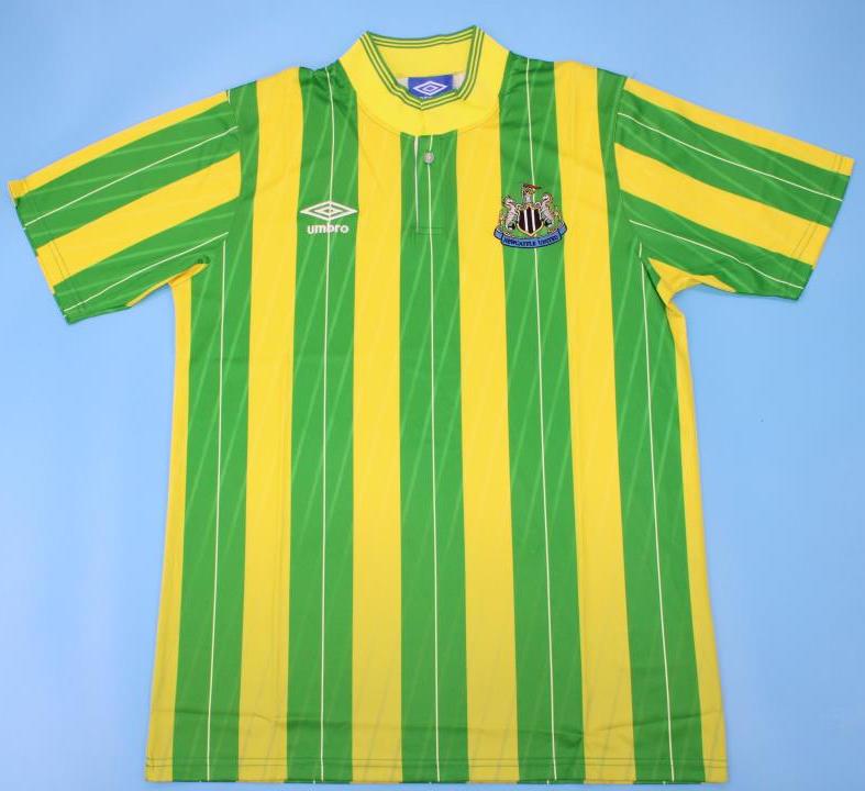 CAMISETA SEGUNDA EQUIPACIÓN NEWCASTLE 1988/90