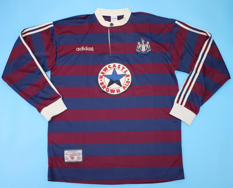 CAMISETA SEGUNDA EQUIPACIÓN NEWCASTLE 1995/96