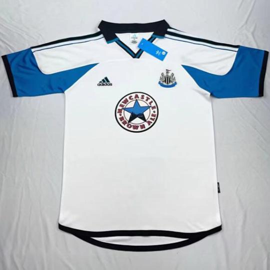 CAMISETA SEGUNDA EQUIPACIÓN NEWCASTLE 1999/00