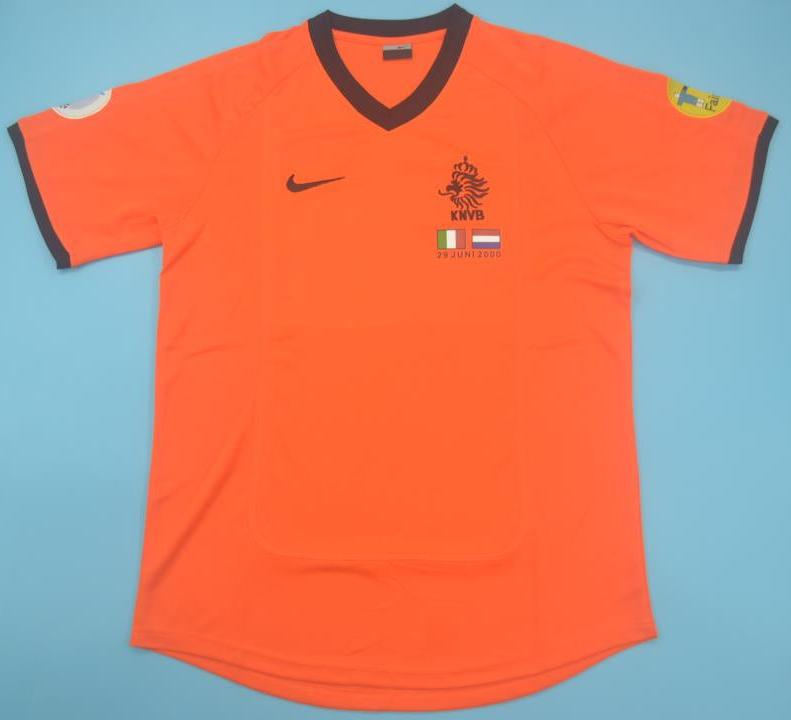 CAMISETA PRIMERA EQUIPACIÓN PAÍSES BAJOS 2000