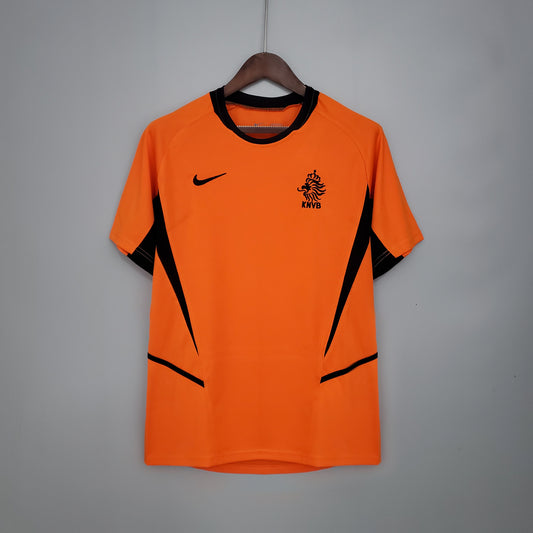 CAMISETA PRIMERA EQUIPACIÓN PAÍSES BAJOS 2002