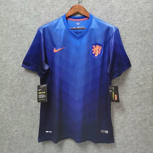 CAMISETA SEGUNDA EQUIPACIÓN PAÍSES BAJOS 2014