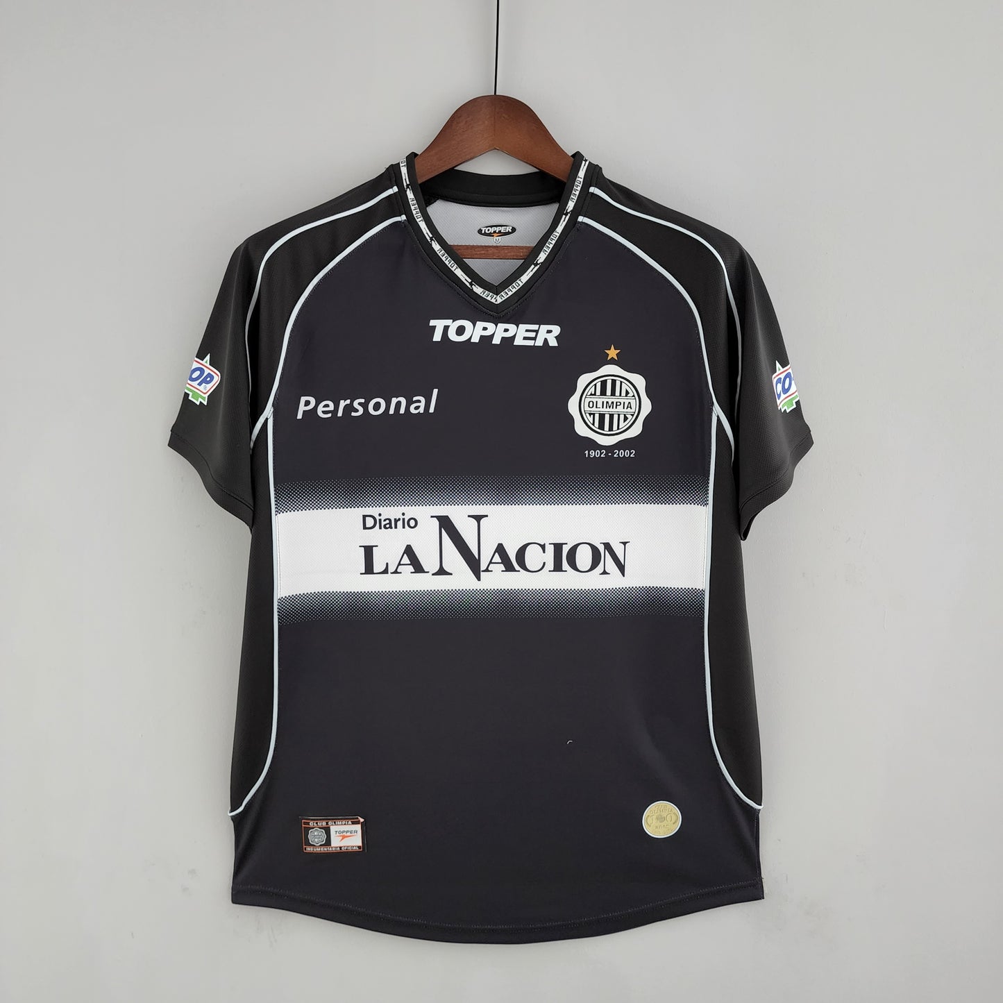 CAMISETA SEGUNDA EQUIPACIÓN CLUB OLIMPIA 2002