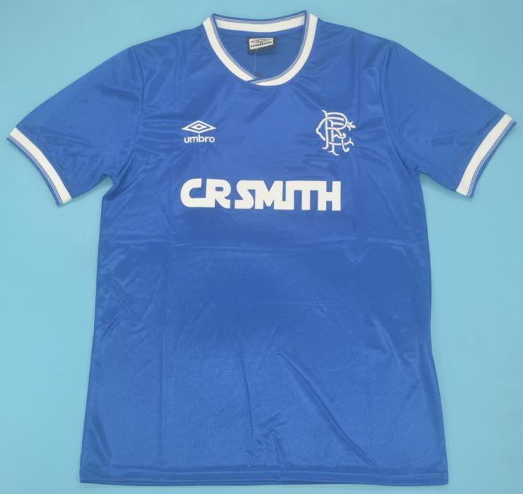 CAMISETA PRIMERA EQUIPACIÓN RANGERS 1984/87