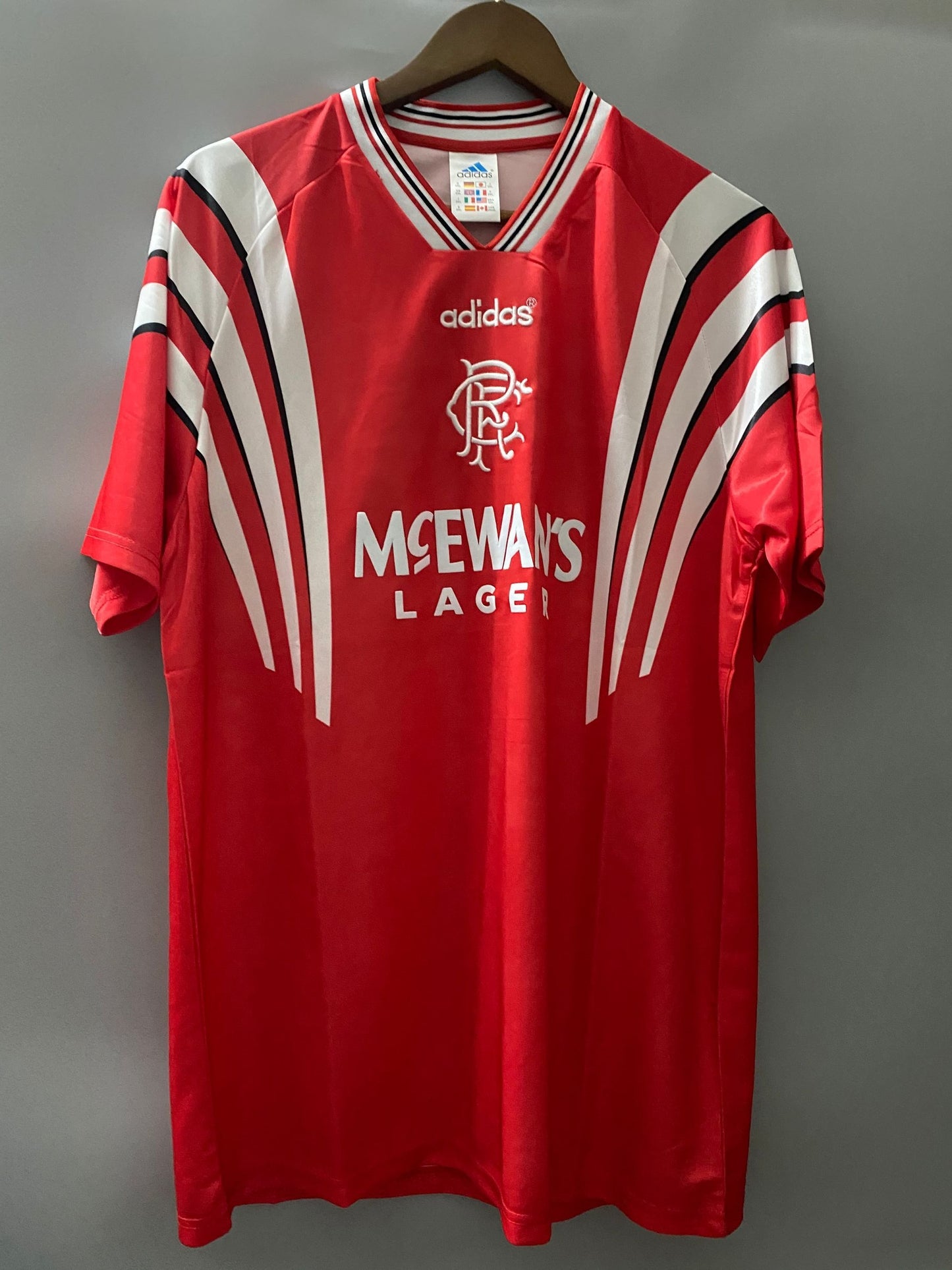 CAMISETA TERCERA EQUIPACIÓN RANGERS 1996/97