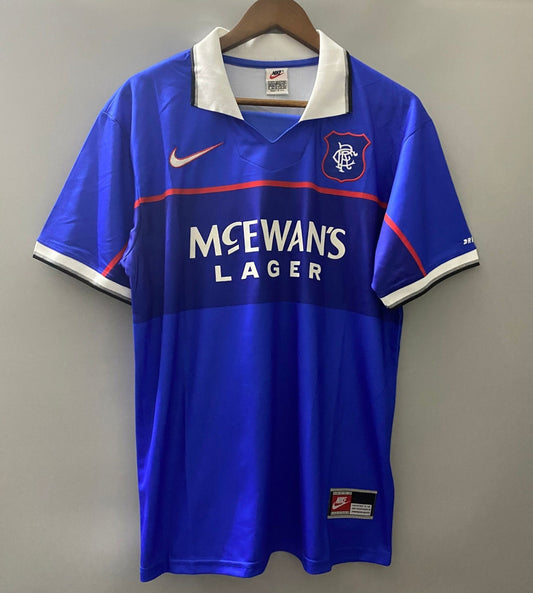 CAMISETA PRIMERA EQUIPACIÓN RANGERS 1997/99