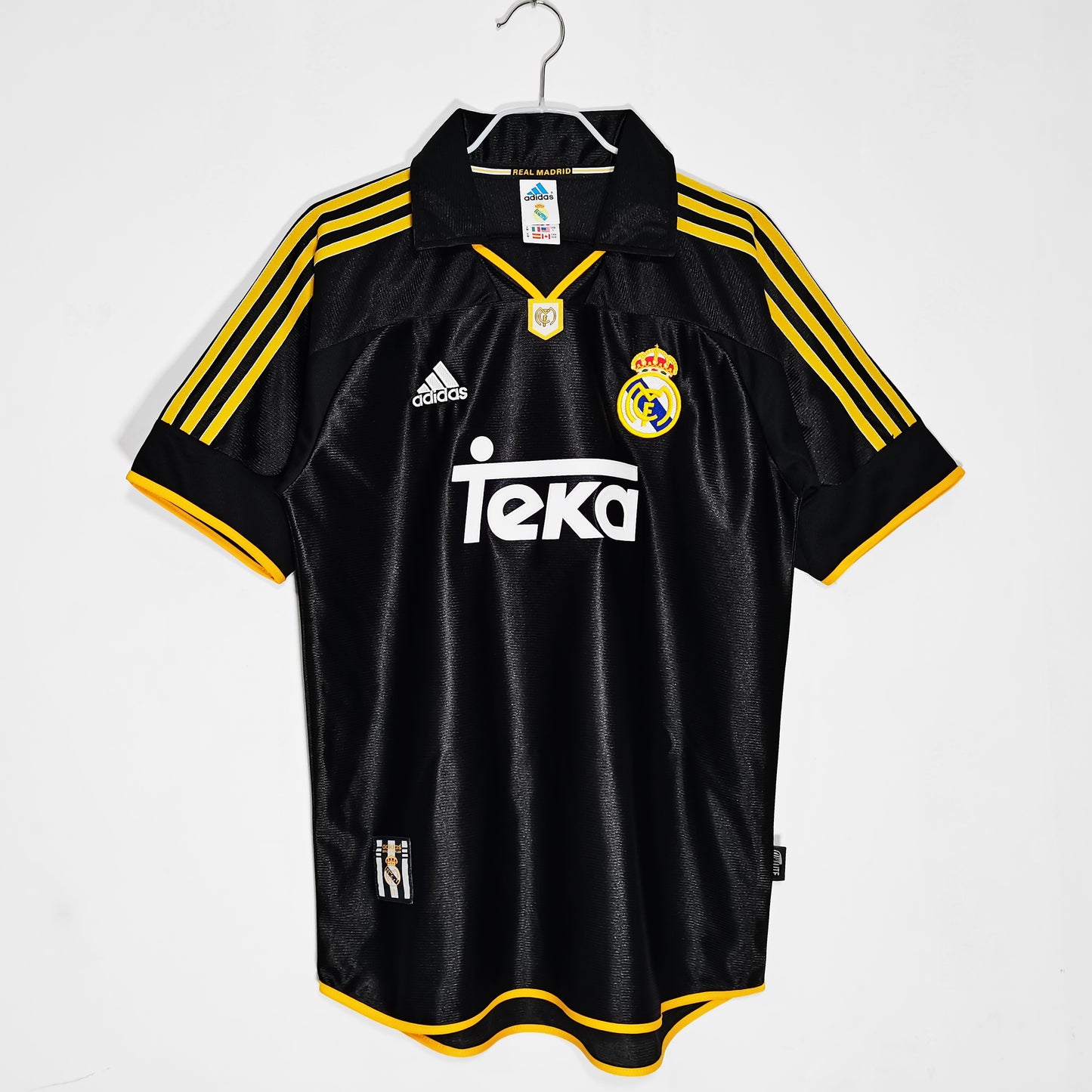 CAMISETA SEGUNDA EQUIPACIÓN REAL MADRID 1999/01