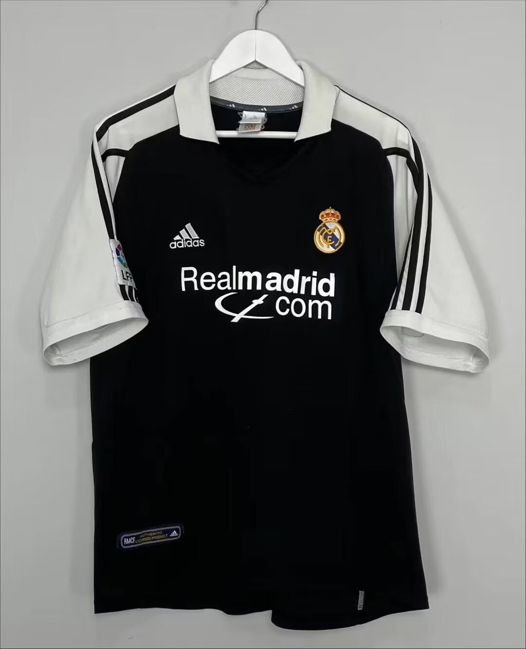 CAMISETA SEGUNDA EQUIPACIÓN REAL MADRID 2001/02