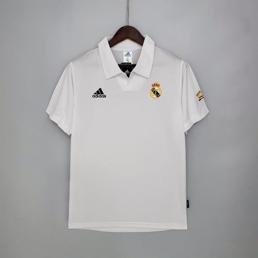 CAMISETA PRIMERA EQUIPACIÓN ANIVERSARIO REAL MADRID 2001/02