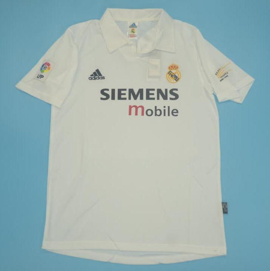 CAMISETA PRIMERA EQUIPACIÓN REAL MADRID 2002/03