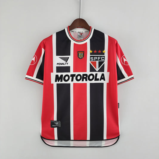 CAMISETA SEGUNDA EQUIPACIÓN SAO PAULO 2000