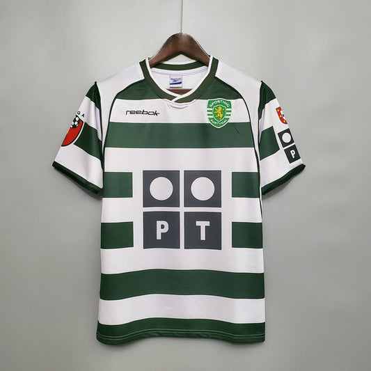 CAMISETA PRIMERA EQUIPACIÓN SPORTING CP 2002/03