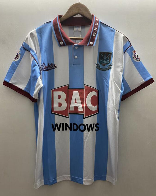 CAMISETA SEGUNDA EQUIPACIÓN WEST HAM 1991/92