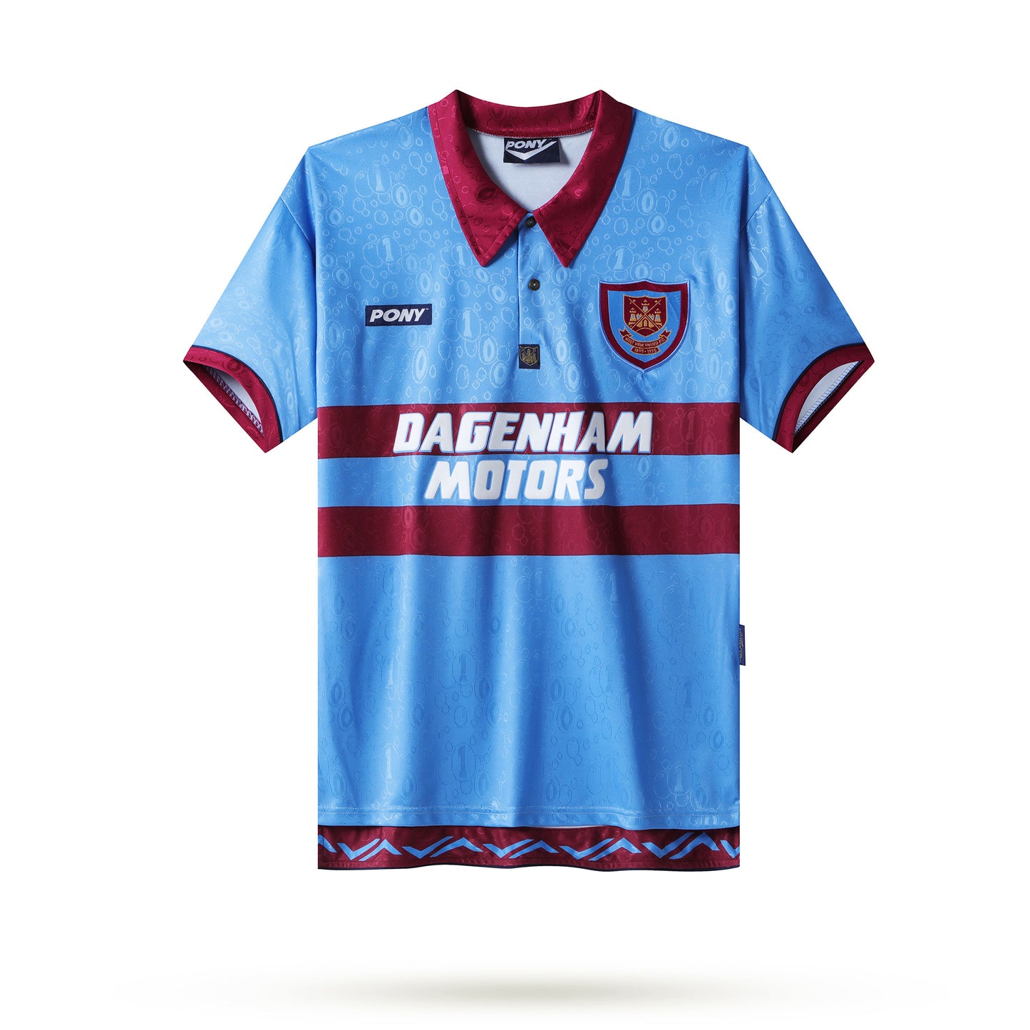 CAMISETA SEGUNDA EQUIPACIÓN WEST HAM 1995/96