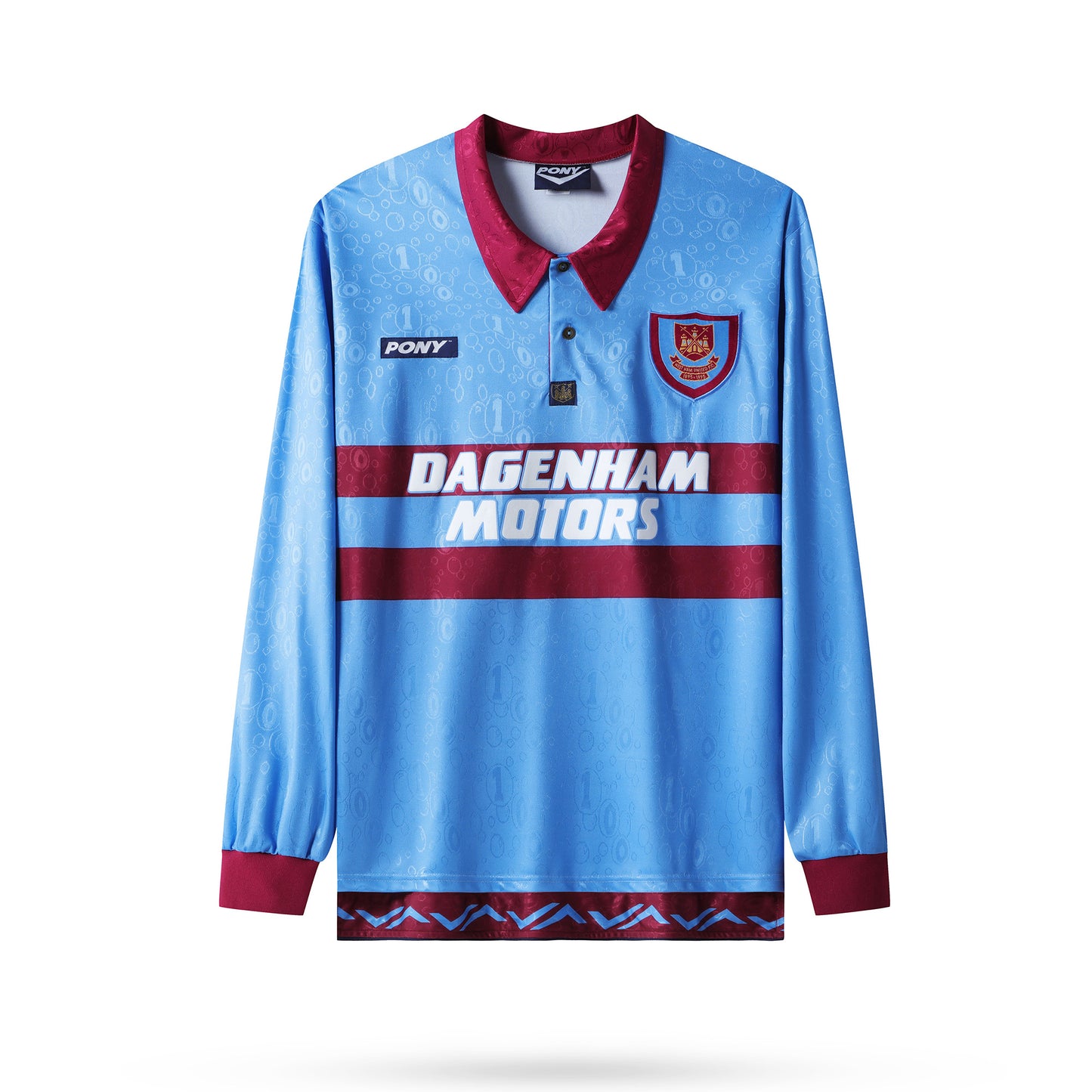 CAMISETA SEGUNDA EQUIPACIÓN WEST HAM 1995/96