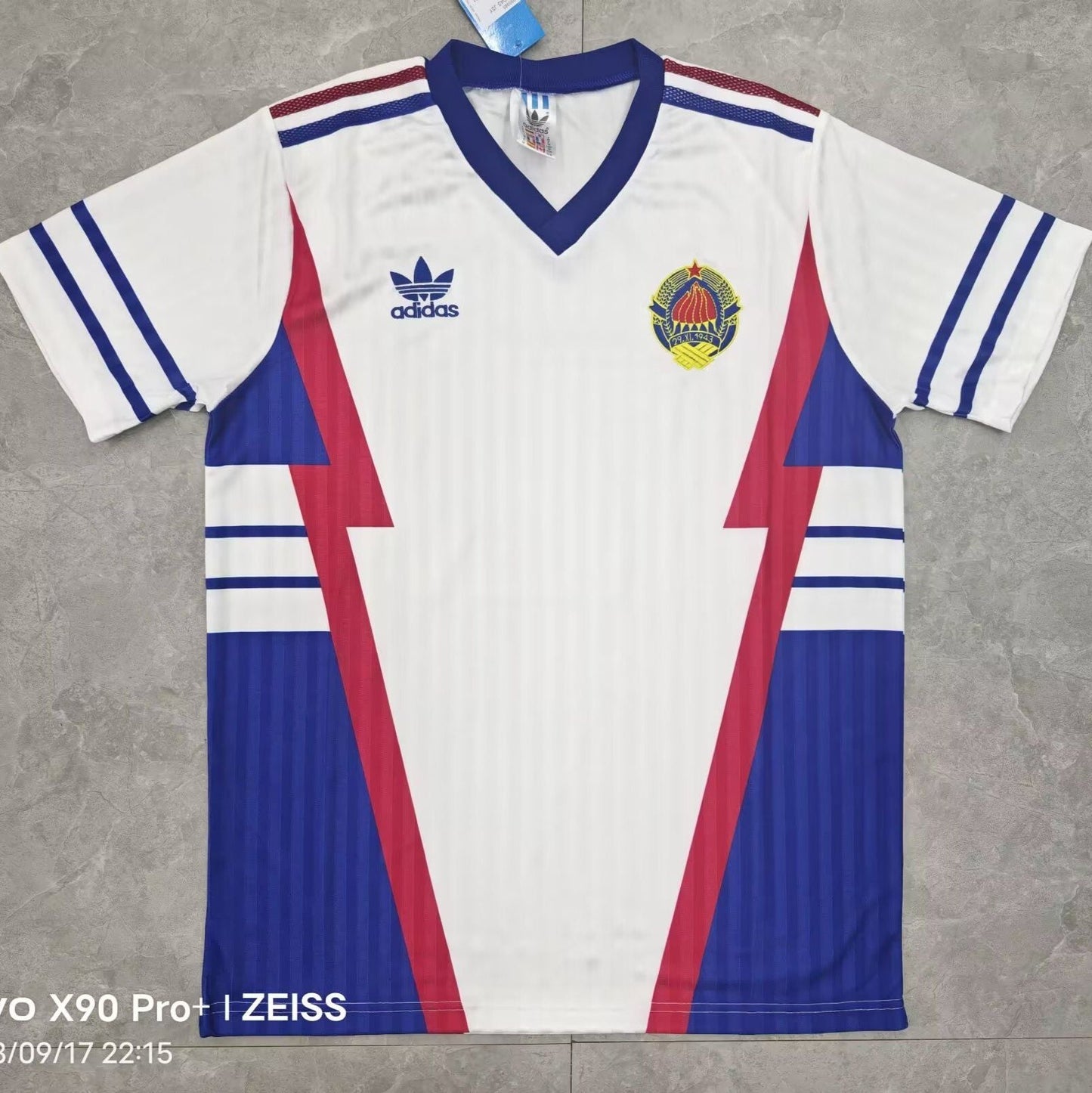 CAMISETA SEGUNDA EQUIPACIÓN YUGOSLAVIA 1990