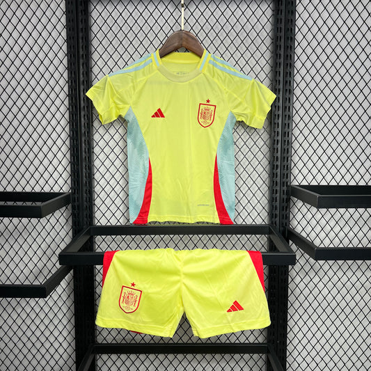 CAMISETA SEGUNDA EQUIPACIÓN ESPAÑA 2024 VERSIÓN INFANTIL