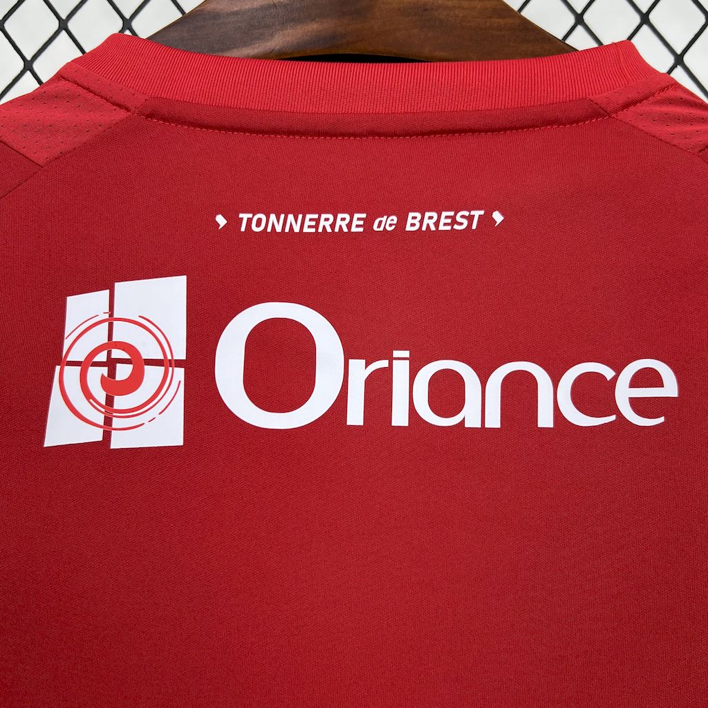 CAMISETA PRIMERA EQUIPACIÓN STADE BRESTOIS 24/25 VERSIÓN FAN