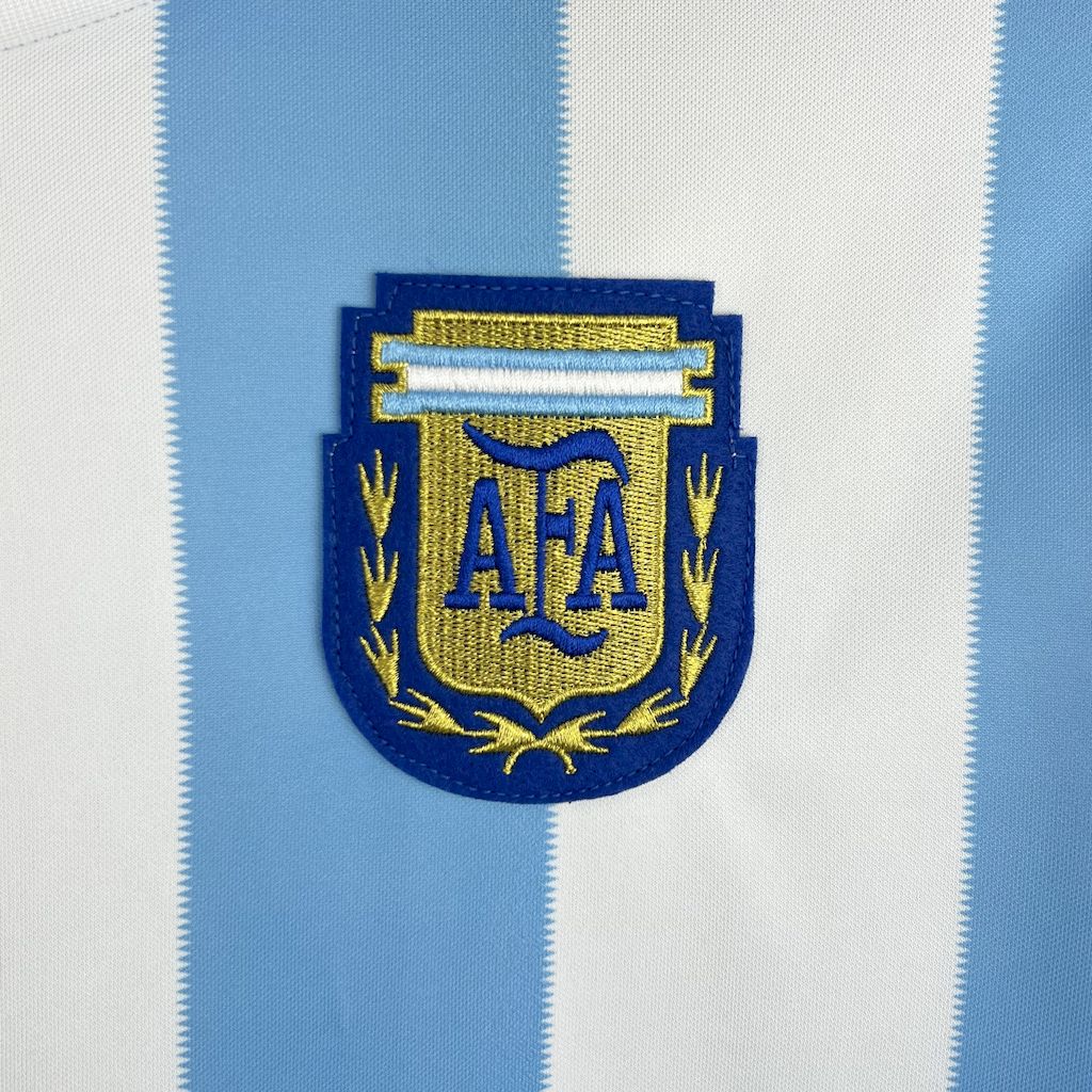 CAMISETA PRIMERA EQUIPACIÓN ARGENTINA 1986