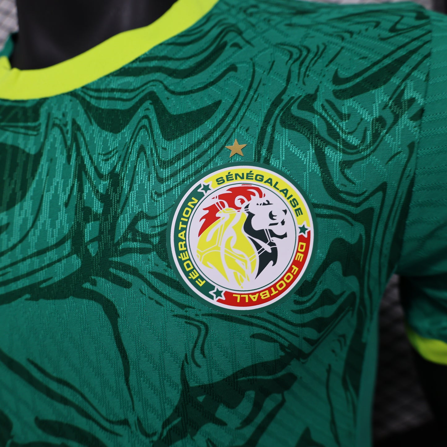 CAMISETA SEGUNDA EQUIPACIÓN SENEGAL 2024 VERSIÓN JUGADOR