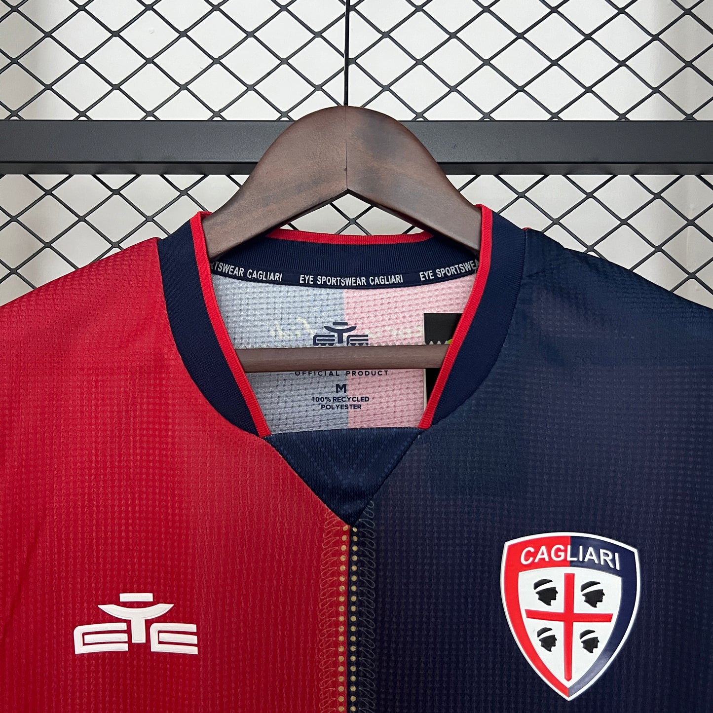 CAMISETA PRIMERA EQUIPACIÓN CAGLIARI 24/25 VERSIÓN FAN