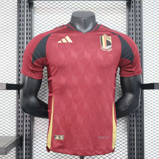 CAMISETA PRIMERA EQUIPACIÓN BÉLGICA 2024 VERSIÓN JUGADOR