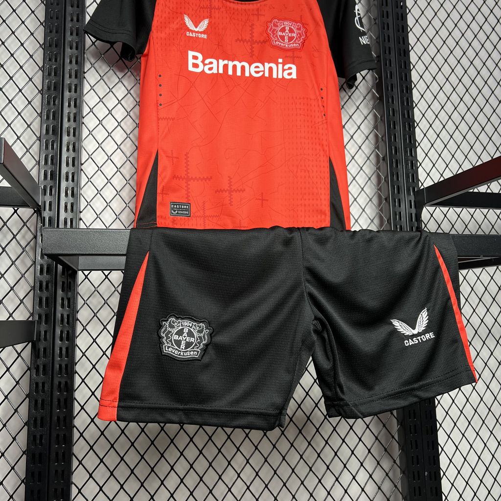 CAMISETA PRIMERA EQUIPACIÓN BAYER LEVERKUSEN 24/25 VERSIÓN INFANTIL