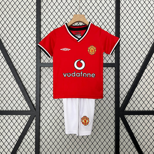 CAMISETA PRIMERA EQUIPACIÓN MANCHESTER UNITED 2000/02 INFANTIL