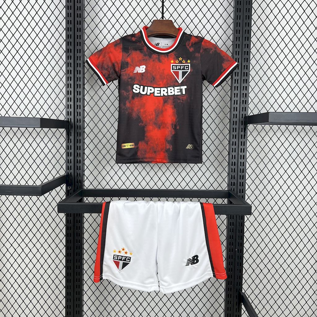 CAMISETA TERCERA EQUIPACIÓN SAO PAULO 2024 VERSIÓN INFANTIL