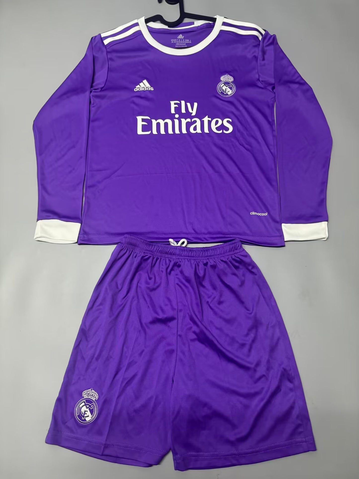 CAMISETA SEGUNDA EQUIPACIÓN REAL MADRID 2016/17 INFANTIL